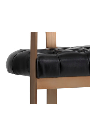   Modern European furniture - Antique Brass Framed Bar Stool - www.oroa.com | Oroa.com