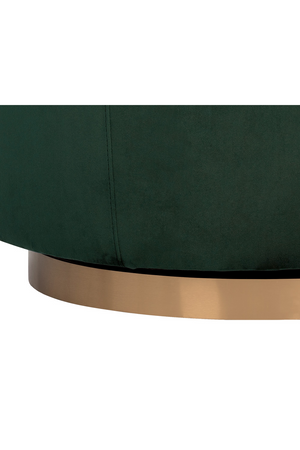   Modern European furniture - Curved Swivel Lounge Chair - www.oroa.com | Oroa.com