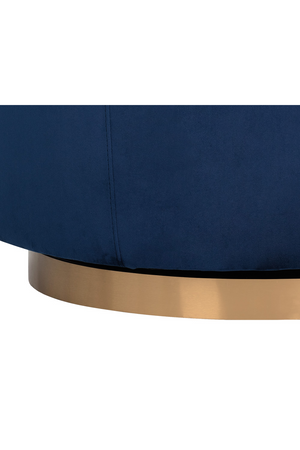   Modern European furniture - Curved Swivel Lounge Chair - www.oroa.com | Oroa.com