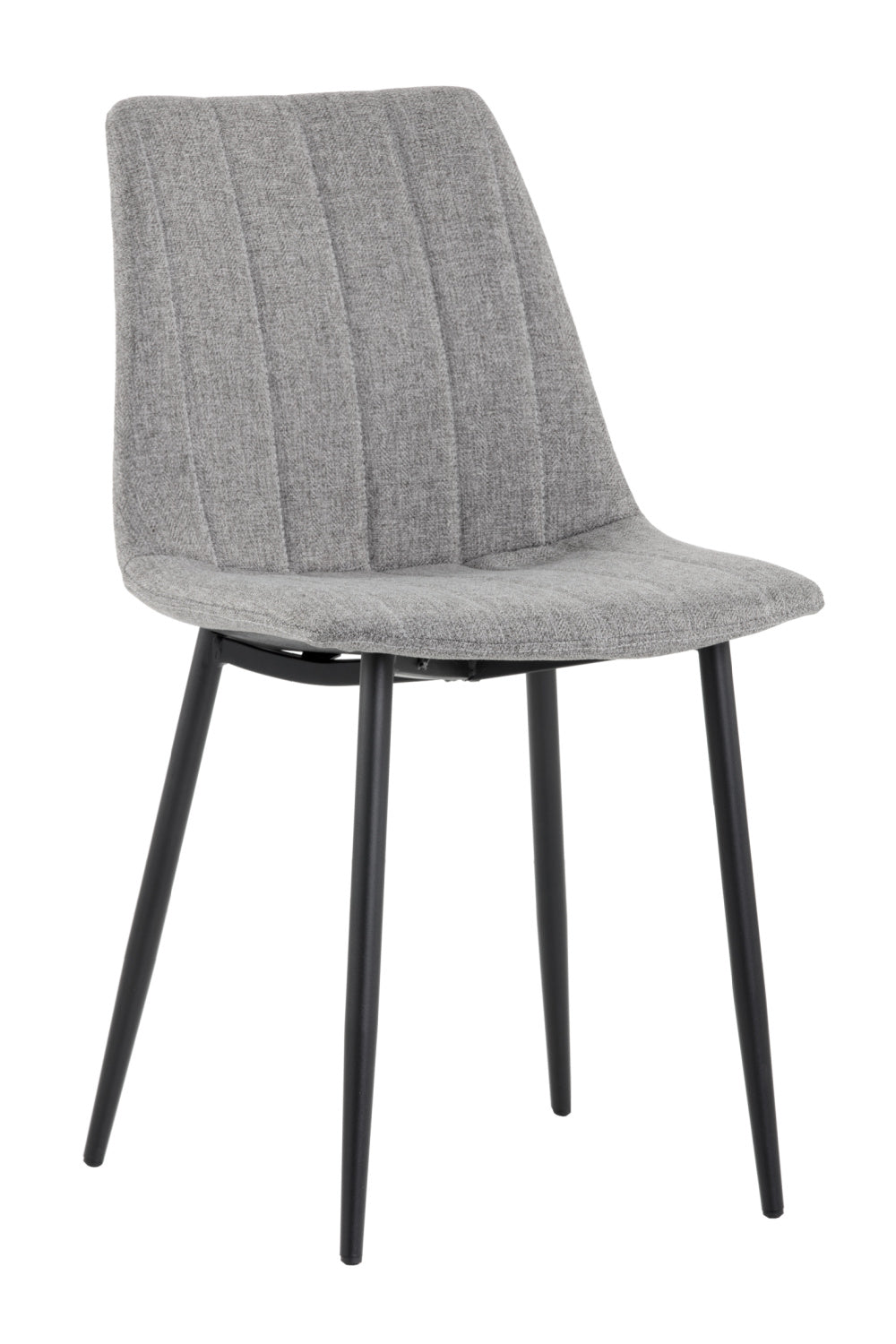   Modern European furniture - Channel-Tufted Dining Chairs (2) - www.oroa.com | Oroa.com