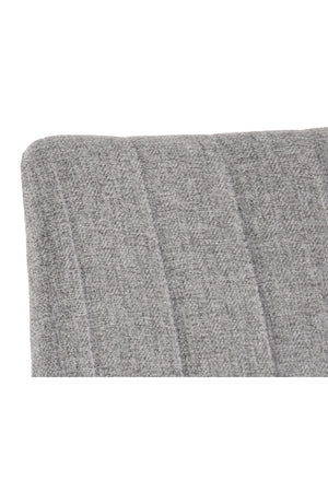   Modern European furniture - Channel-Tufted Dining Chairs (2) - www.oroa.com | Oroa.com
