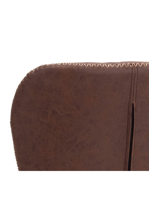   Modern European furniture - Leather-Look Diamond-Stitched  Counter Stools (2) - www.oroa.com | Oroa.com