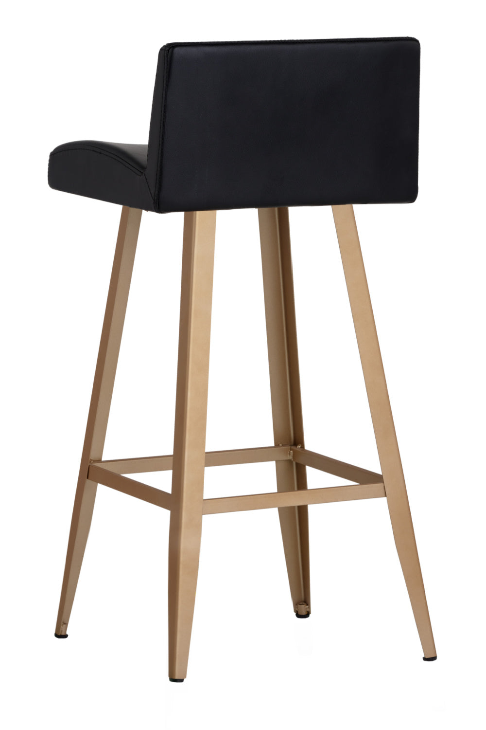   Modern European furniture - Black Leather Look Counter Stool - www.oroa.com | Oroa.com