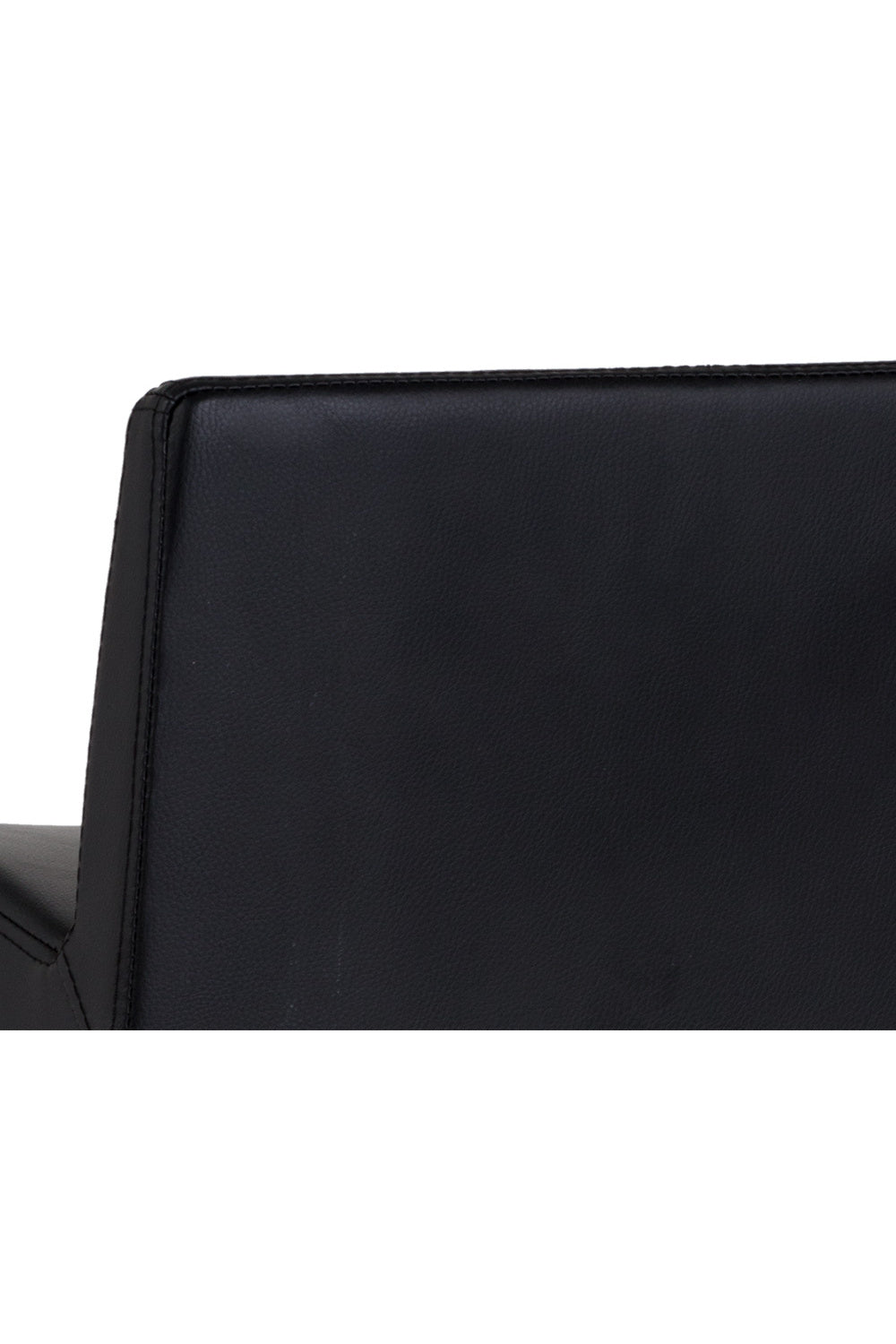   Modern European furniture - Black Leather Look Counter Stool - www.oroa.com | Oroa.com