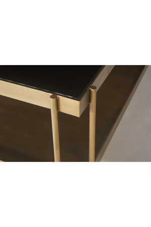   Modern European furniture - Square Black Glass Coffee Table - www.oroa.com | Oroa.com