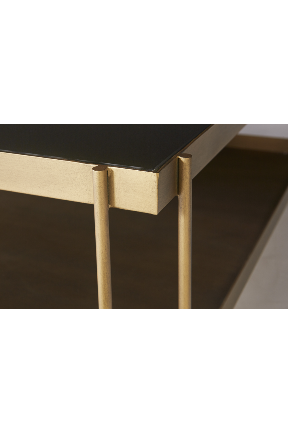   Square Black Glass Coffee Table | Oroa.com