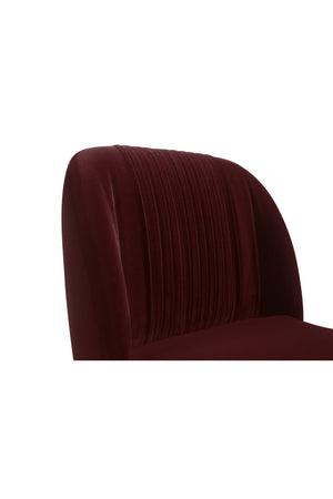   Modern European furniture - Ruched Back Dining Chairs (2) - www.oroa.com | Oroa.com