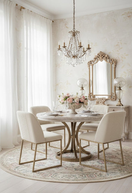   Modern European furniture - Ruched Back Dining Chairs (2) - www.oroa.com | Oroa.com