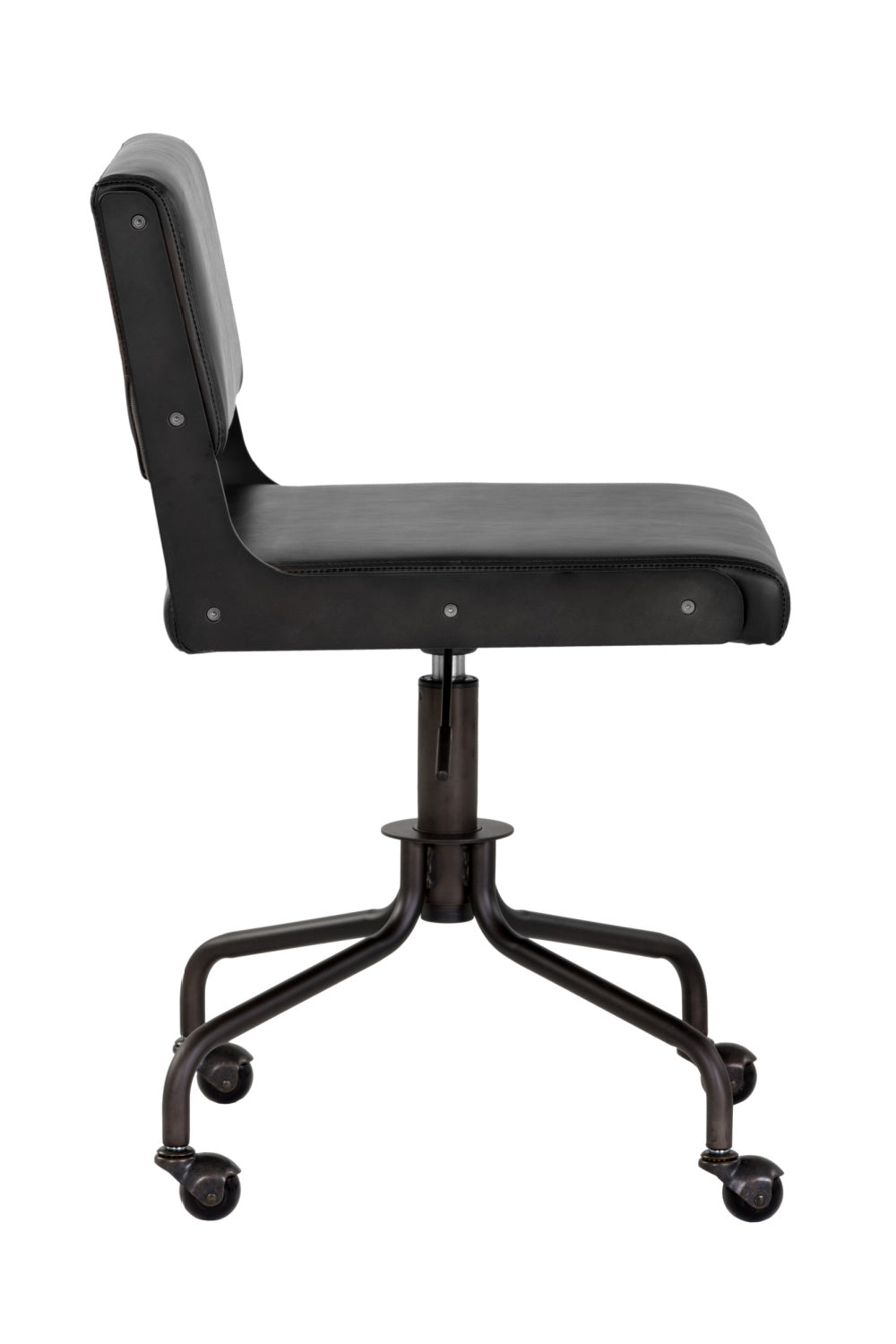   Modern European furniture - Black Leather Look Office Chair - www.oroa.com | Oroa.com