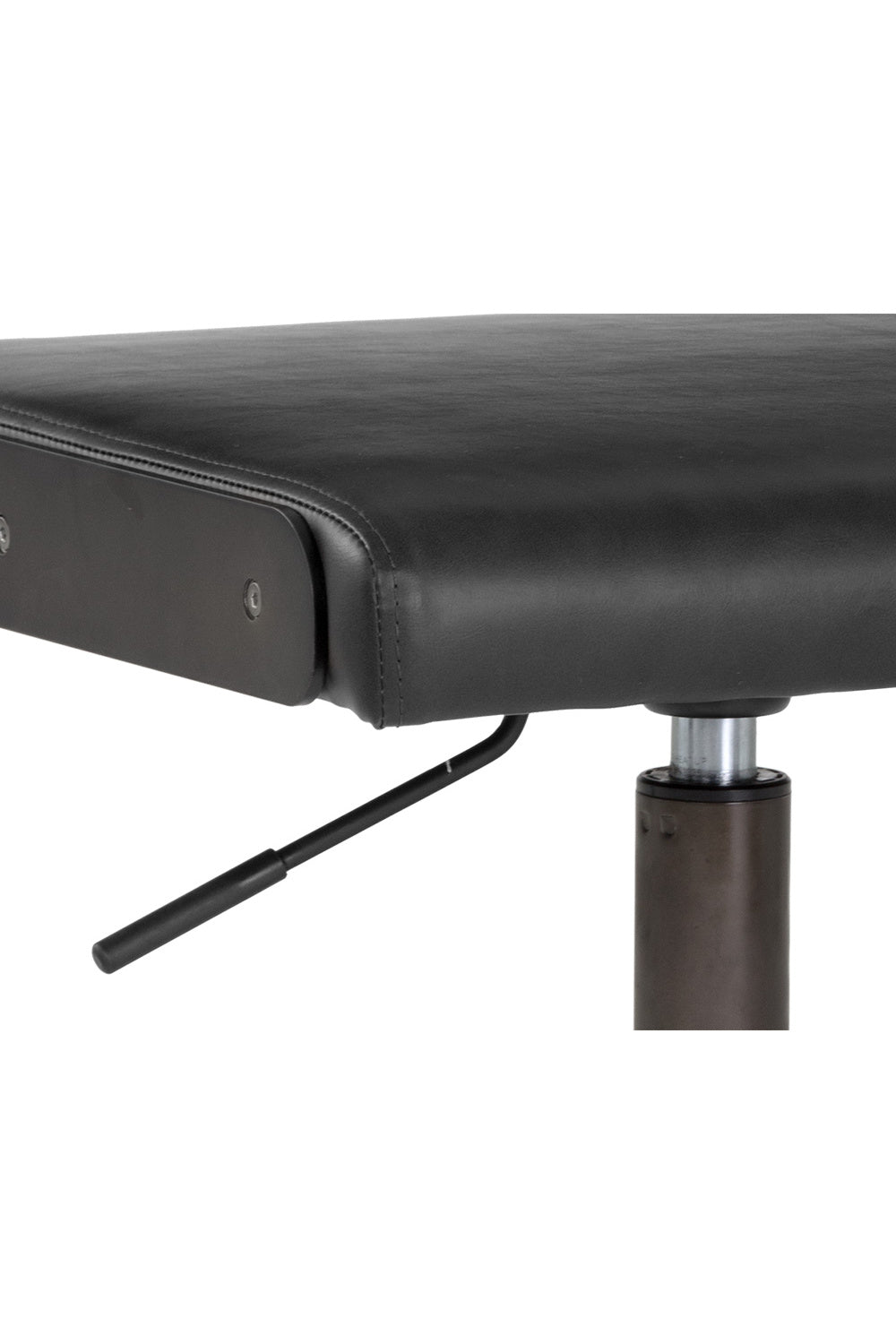   Modern European furniture - Black Leather Look Office Chair - www.oroa.com | Oroa.com
