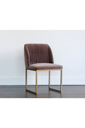  Modern European furniture - Ruched Back Dining Chairs (2) - www.oroa.com | Oroa.com
