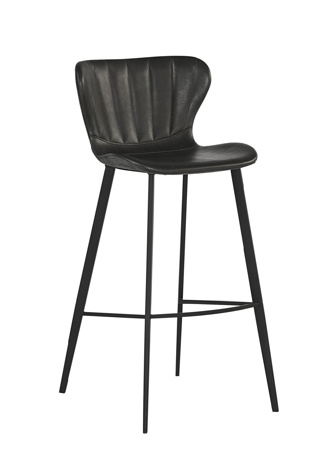   Modern European furniture - Clamshell Style Tufted Bar Stool - www.oroa.com | Oroa.com
