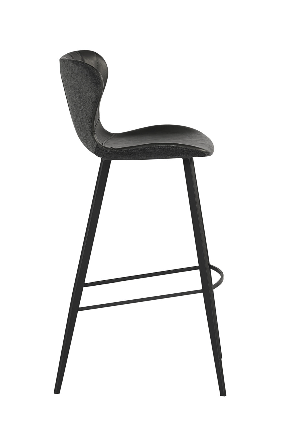   Modern European furniture - Clamshell Style Tufted Bar Stool - www.oroa.com | Oroa.com