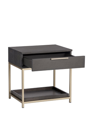   Modern European furniture - 1-Drawer Oak Nightstand S - www.oroa.com | Oroa.com