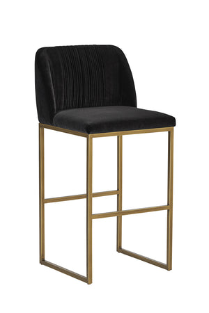   Modern European furniture - Gray Runch-Back Bar Stool - www.oroa.com | Oroa.com