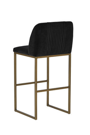   Modern European furniture - Gray Runch-Back Bar Stool - www.oroa.com | Oroa.com