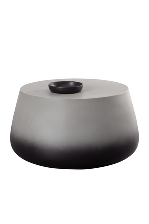   Modern European furniture - Ombre Concrete Drum Indoor/Outdoor Coffee Table - www.oroa.com | Oroa.com