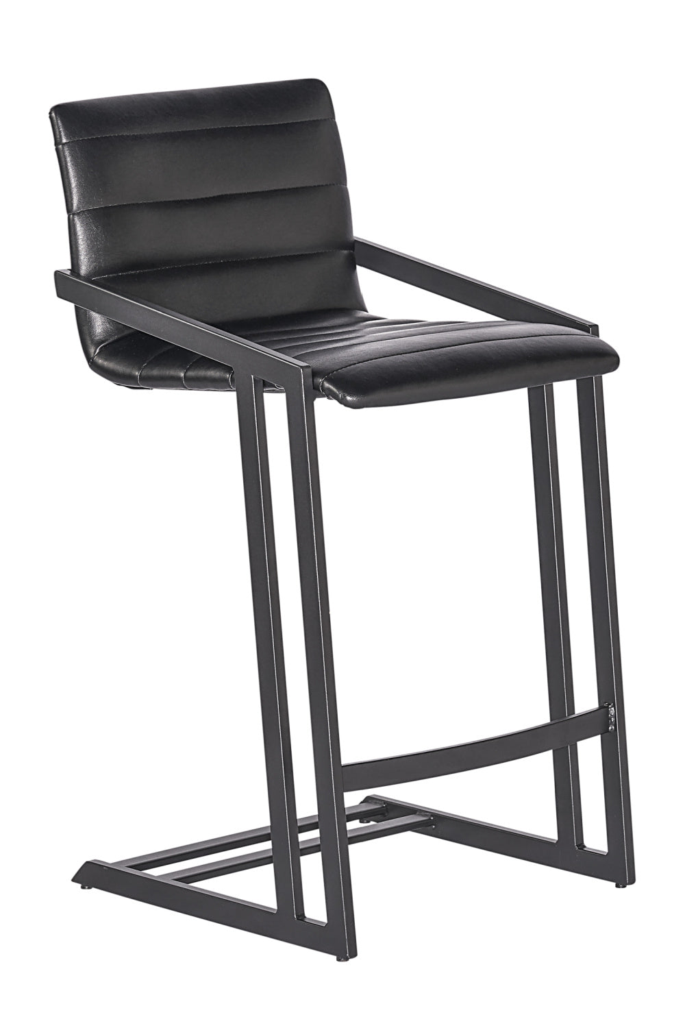   Modern European furniture - Channel-Tufted Counter Stool - www.oroa.com | Oroa.com