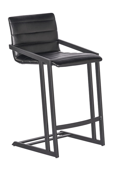   Modern European furniture - Channel-Tufted Counter Stool - www.oroa.com | Oroa.com