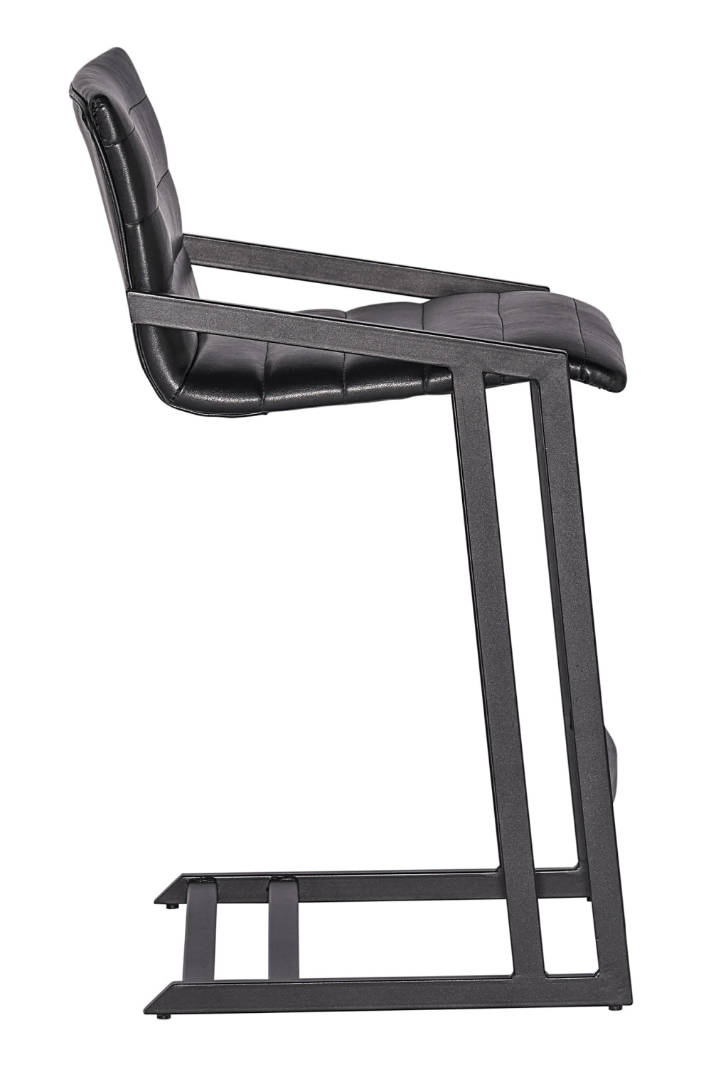   Modern European furniture - Channel-Tufted Counter Stool - www.oroa.com | Oroa.com