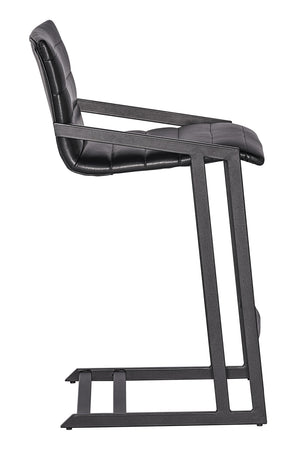   Modern European furniture - Channel-Tufted Counter Stool - www.oroa.com | Oroa.com