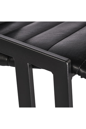   Modern European furniture - Channel-Tufted Counter Stool - www.oroa.com | Oroa.com