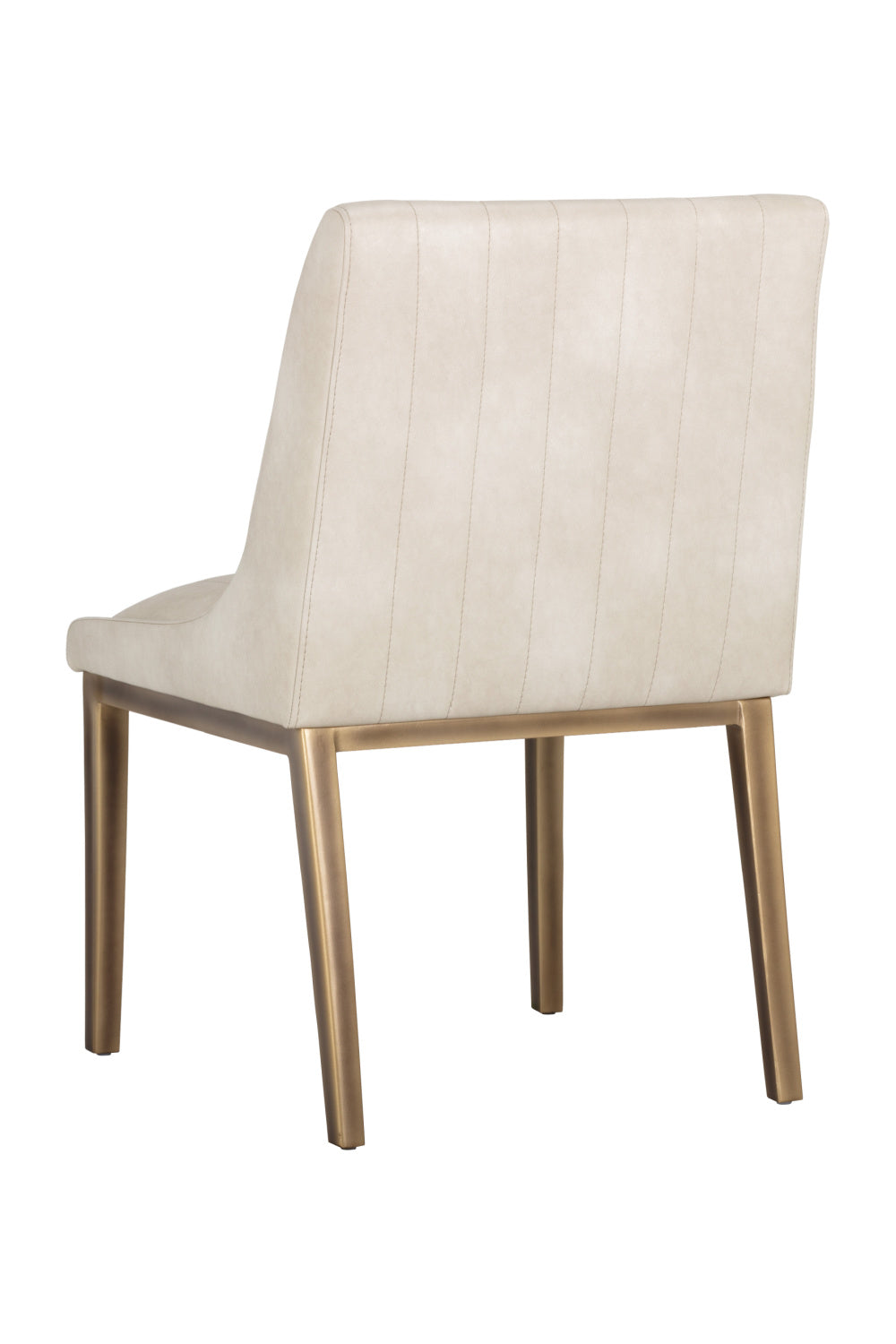   Modern European furniture - Vertical Stitched Dining Chairs (2) - www.oroa.com | Oroa.com