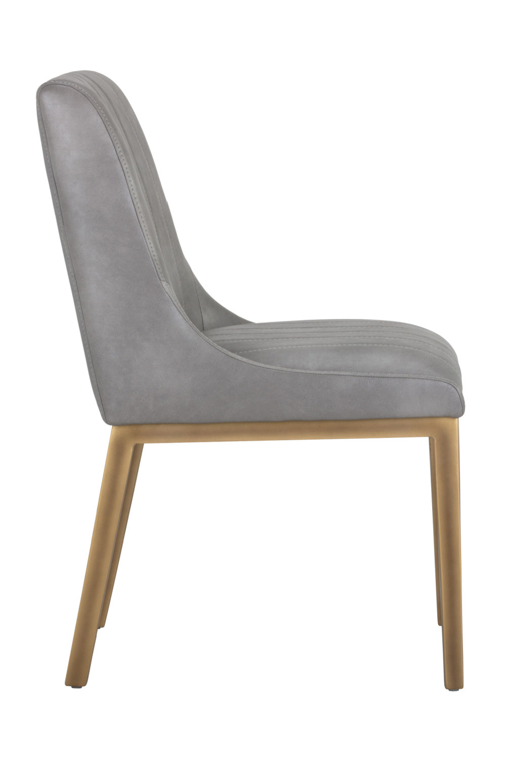   Modern European furniture - Vertical Stitched Dining Chairs (2) - www.oroa.com | Oroa.com