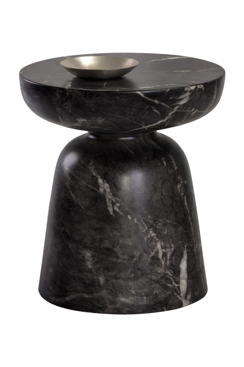   Modern European furniture - Marble-Look Indoor/Outdoor End Table - www.oroa.com | Oroa.com