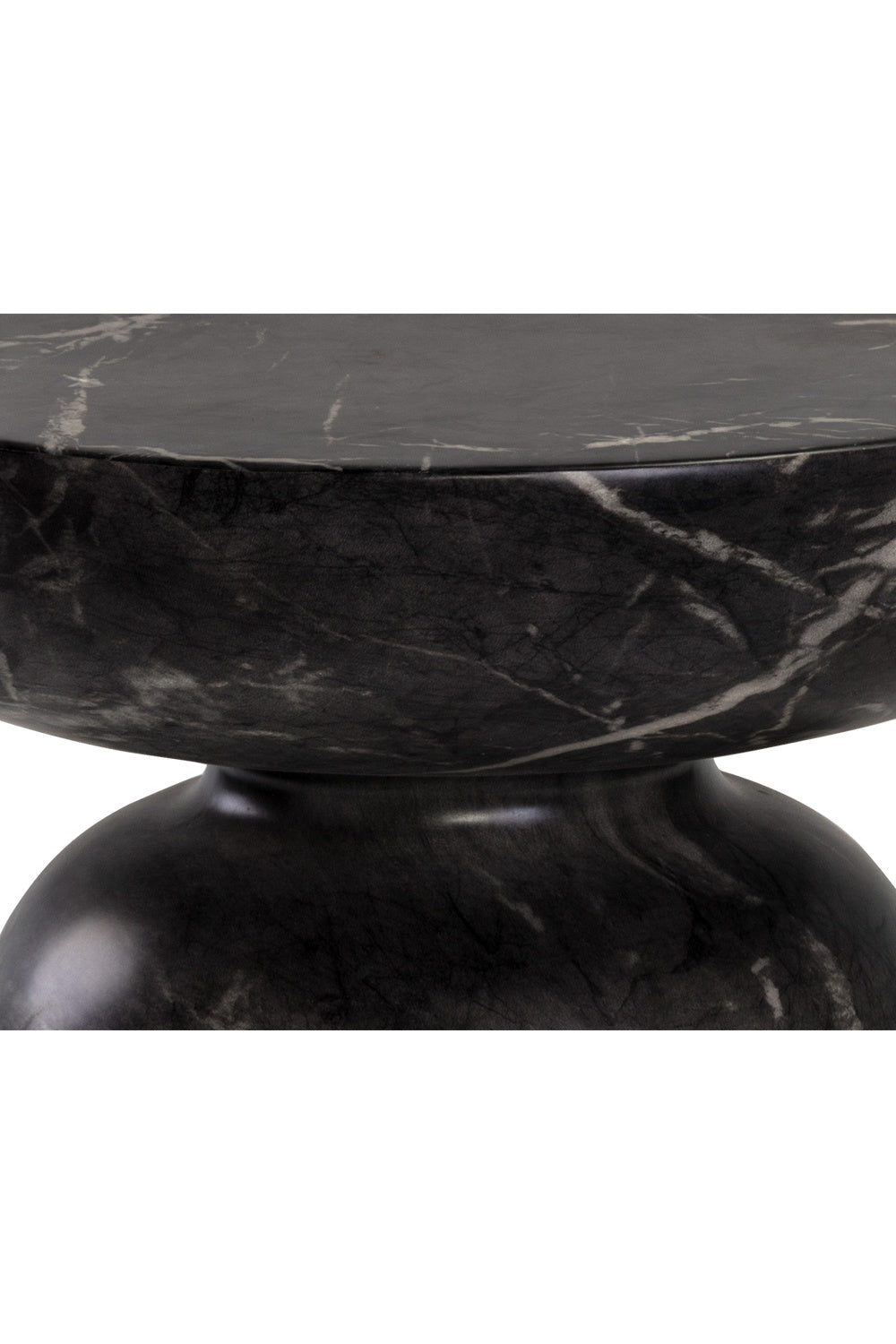   Modern European furniture - Marble-Look Indoor/Outdoor End Table - www.oroa.com | Oroa.com