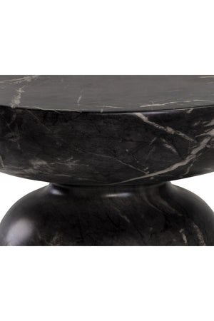   Modern European furniture - Marble-Look Indoor/Outdoor End Table - www.oroa.com | Oroa.com