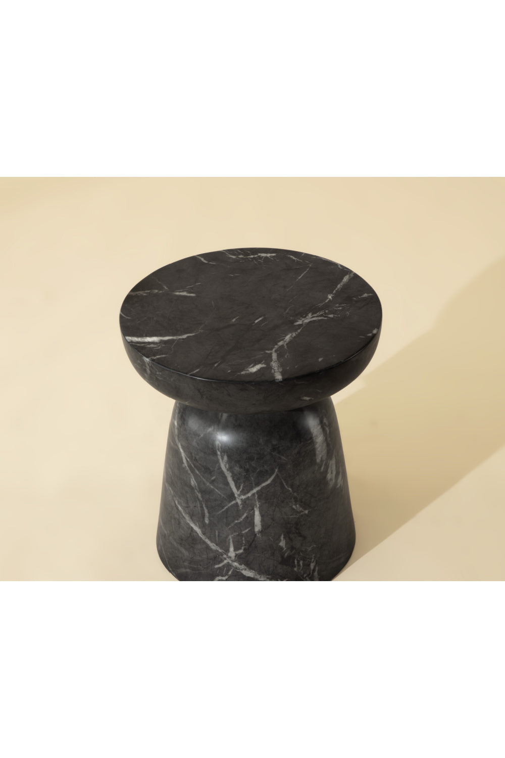   Modern European furniture - Marble-Look Indoor/Outdoor End Table - www.oroa.com | Oroa.com