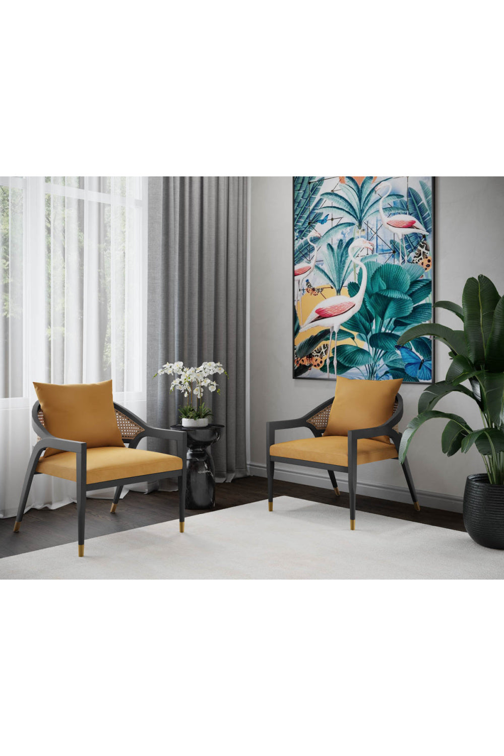   Modern European furniture - Round Marble-Look Indoor/Outdoor End Table - www.oroa.com | Oroa.com
