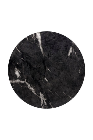   Modern European furniture - Round Marble-Look Indoor/Outdoor End Table - www.oroa.com | Oroa.com