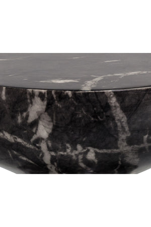   Modern European furniture - Round Marble-Look Indoor/Outdoor End Table - www.oroa.com | Oroa.com