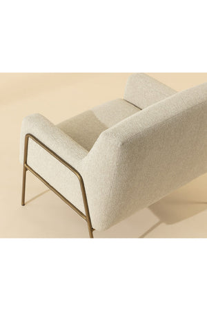   Modern European furniture - Fabric Upholstered Lounge Chair - www.oroa.com | Oroa.com