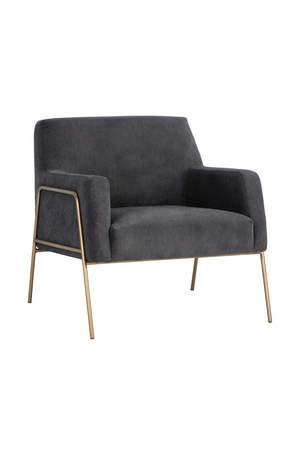   Modern European furniture - Fabric Upholstered Lounge Chair - www.oroa.com | Oroa.com