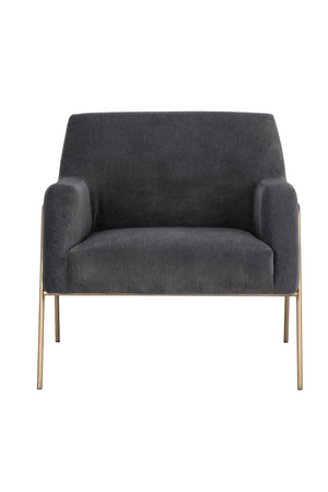   Modern European furniture - Fabric Upholstered Lounge Chair - www.oroa.com | Oroa.com