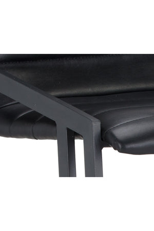   Modern European furniture - Horizontal Channel-Tufted Bar Stools (2) - www.oroa.com | Oroa.com