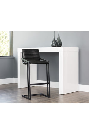   Modern European furniture - Horizontal Channel-Tufted Bar Stools (2) - www.oroa.com | Oroa.com
