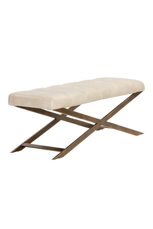   Modern European furniture - Channel Tufted Bench - www.oroa.com | Oroa.com
