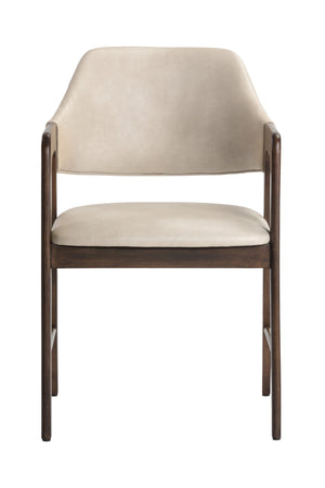   Modern European furniture - Smoked Acacia Frame Dining Chair - www.oroa.com | Oroa.com