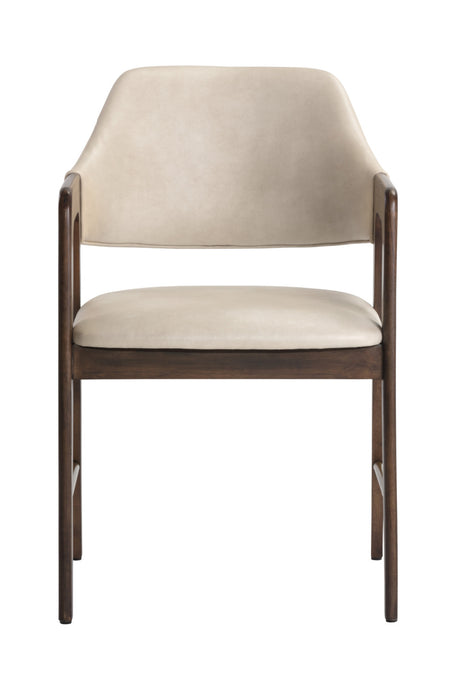   Modern European furniture - Smoked Acacia Frame Dining Chair - www.oroa.com | Oroa.com