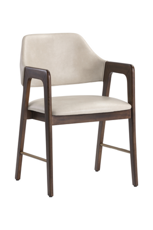   Modern European furniture - Smoked Acacia Frame Dining Chair - www.oroa.com | Oroa.com