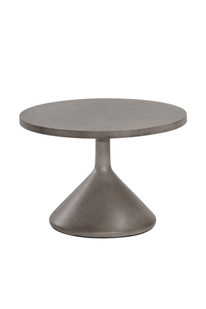   Modern European furniture - Concrete Pedestal Indoor/Outdoor Coffee Table - www.oroa.com | Oroa.com