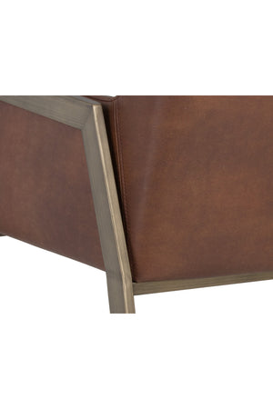   Modern European furniture - Leather Look Dining Armchair - www.oroa.com | Oroa.com