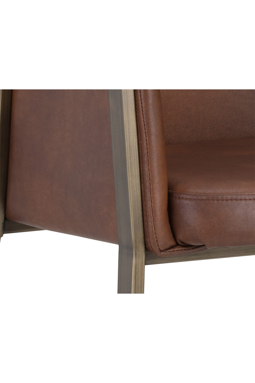   Modern European furniture - Leather Look Dining Armchair - www.oroa.com | Oroa.com