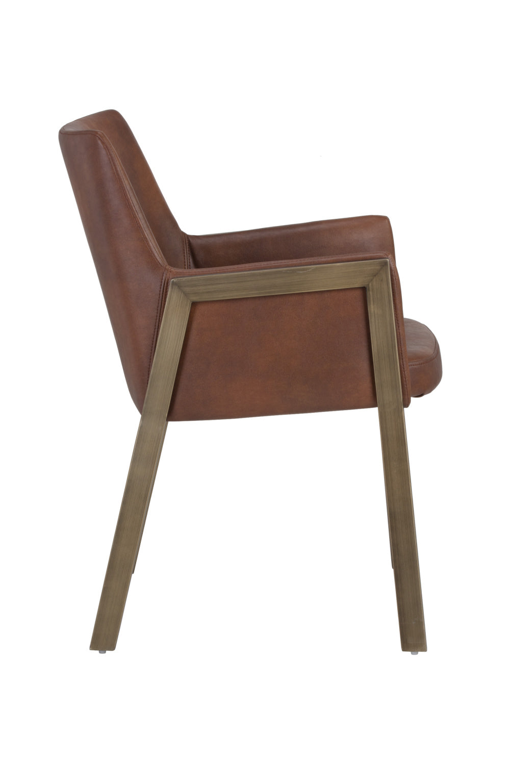   Modern European furniture - Leather Look Dining Armchair - www.oroa.com | Oroa.com