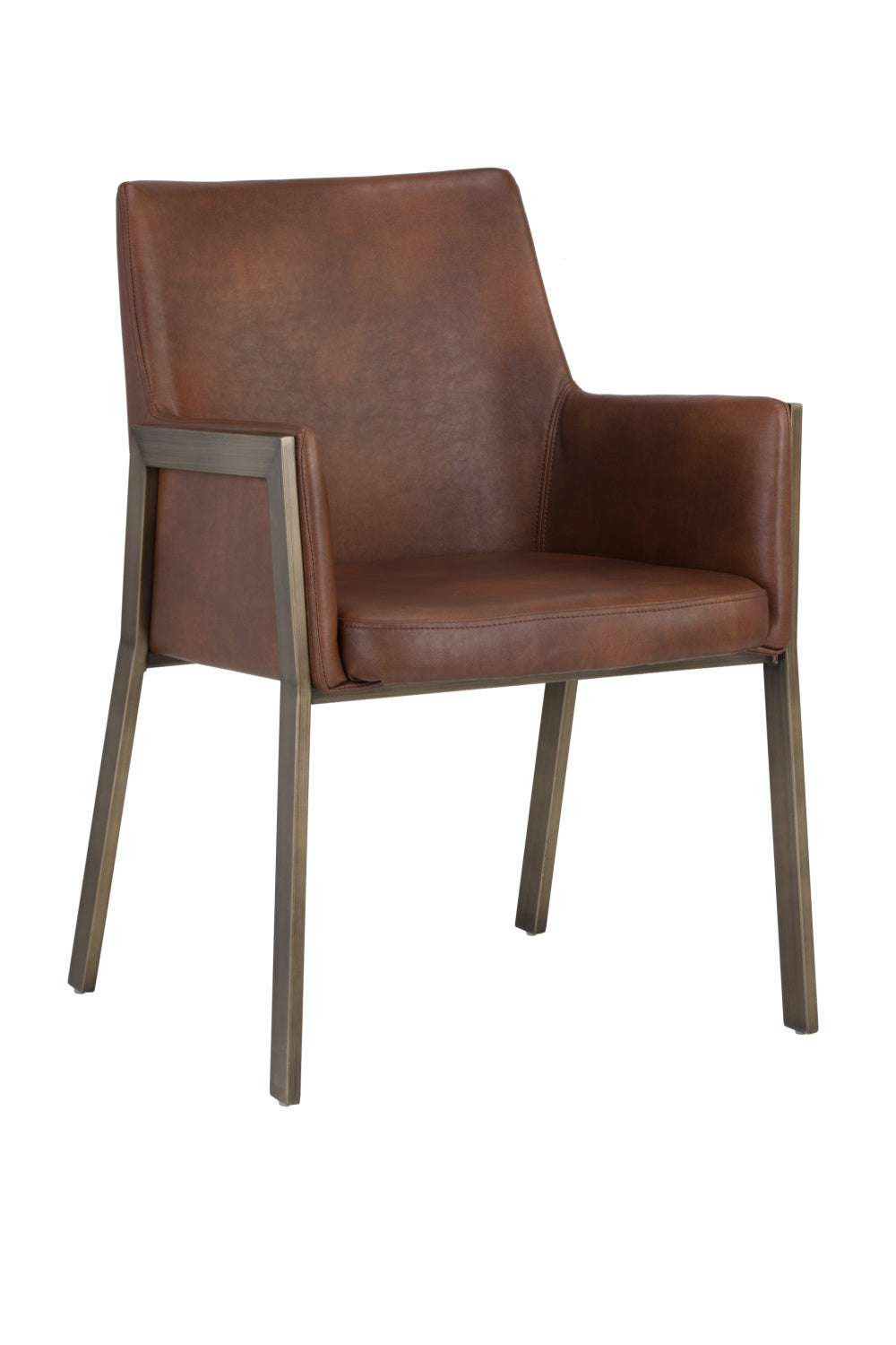   Modern European furniture - Leather Look Dining Armchair - www.oroa.com | Oroa.com