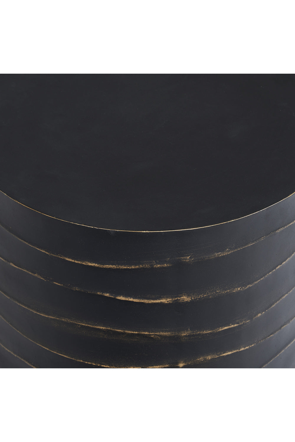   Modern European furniture - Black Cylindrical End Table - www.oroa.com | Oroa.com